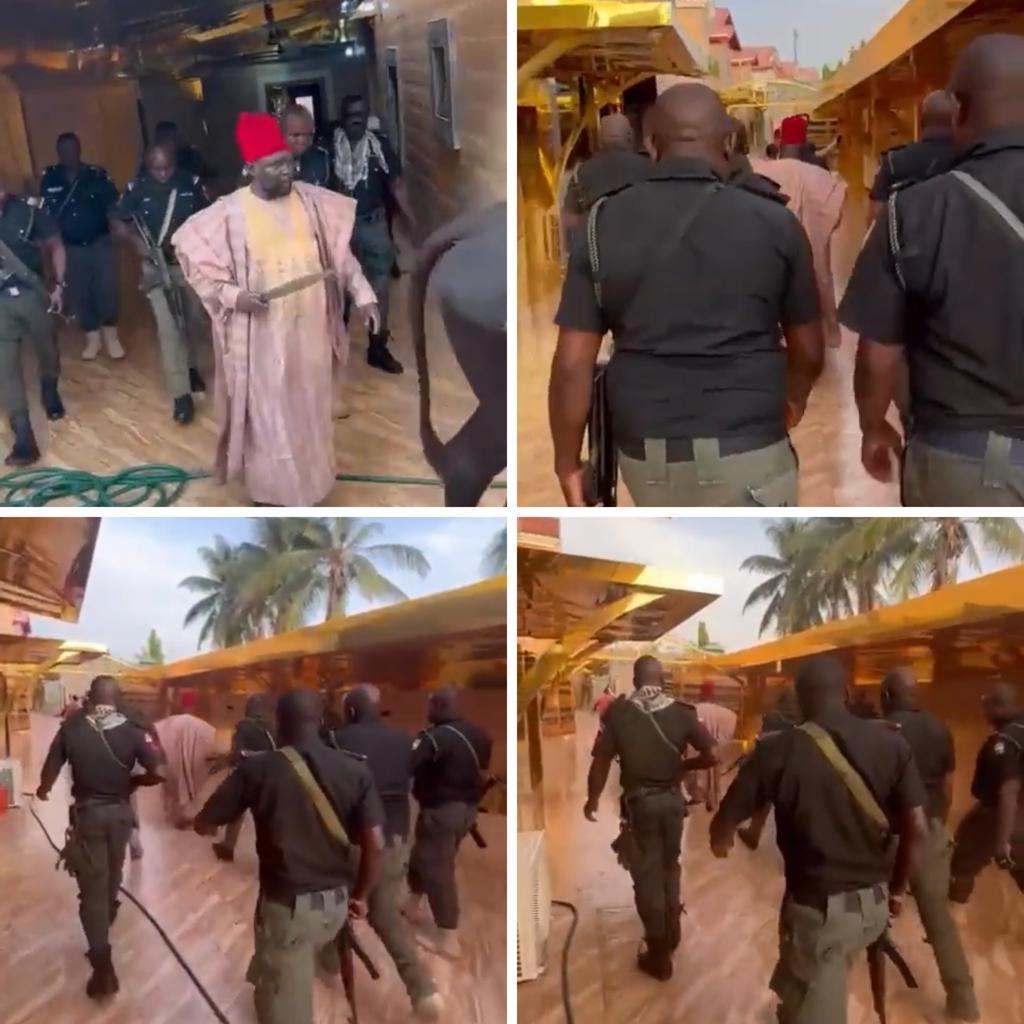 Video of mallam escorted by police to slaughter house is old. All affected officers have been withdrawn from him - Police spokesperson, Muyiwa Adejobi, clarifies